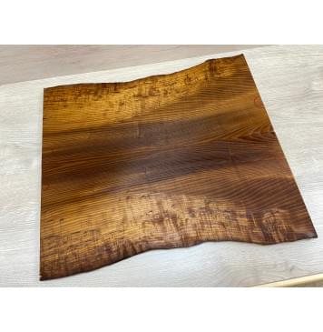 Ясень Печёный 180 гр заготовка на топ Смешанный ААА 22.5х208-225х520 мм (2 шт книжкой)-2