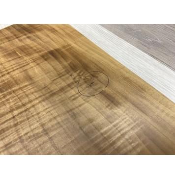 Клён Американский Волнистый Печёный 180гр заготовка на топ Смешанный АА Волна ААА 19.5х165х450-470 мм - 2 шт (книжкой) Уценка-трещина-0