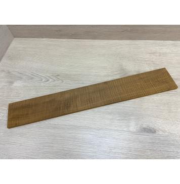 Клён Волнистый Печёный 180 гр заготовка накладки для электрогитары Радиал АА Волна ААА 9х84-81х535 мм-3