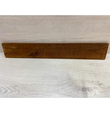 Клён Волнистый Печёный 180 гр заготовка накладки для электрогитары Радиал АА Волна ААА 9х84-81х535 мм-11