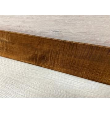 Клён Волнистый Печёный 180 гр заготовка накладки для электрогитары Радиал АА Волна ААА 9х84-81х535 мм-12