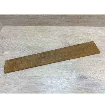 Клён Волнистый Печёный 180 гр заготовка накладки для электрогитары Радиал АА Волна ААА 8.5х87-74х540 мм-4