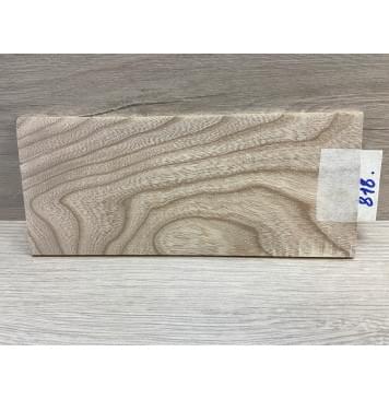 Ясень Белый заготовка накладки на головку грифа Смешанный ААА 4х95х220 мм-6