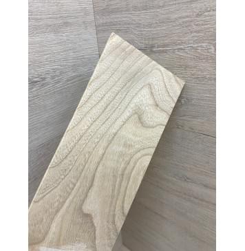 Ясень Белый заготовка накладки на головку грифа Смешанный ААА 4х95х220 мм-3