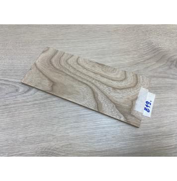 Ясень Белый заготовка накладки на головку грифа Смешанный ААА 4.5х97х220 мм-0