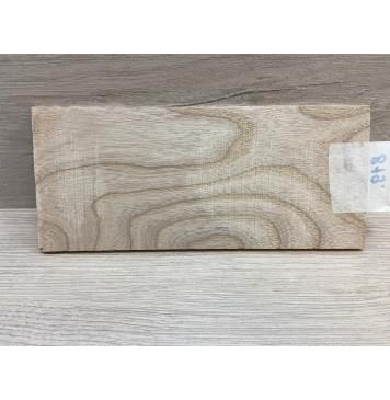 Ясень Белый заготовка накладки на головку грифа Смешанный ААА 4.5х97х220 мм-2