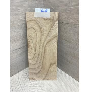 Ясень Белый заготовка накладки на головку грифа Смешанный ААА 4.5х97х220 мм-7