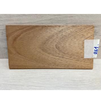 Махагон Кая заготовка накладки на головку грифа Тангент ААА 4,5х112х215 мм-5