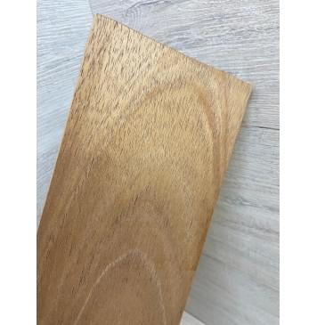 Махагон Кая заготовка накладки на головку грифа Тангент ААА 4,5х112х215 мм-4