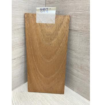 Махагон Кая заготовка накладки на головку грифа Тангент ААА 4,5х112х215 мм-2