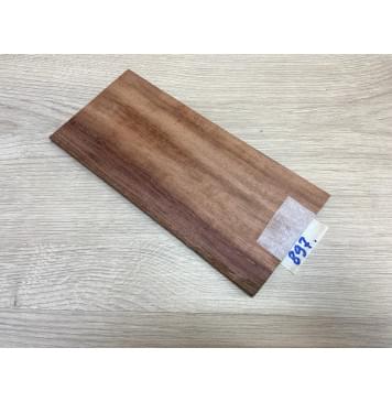 Бубинго заготовка накладки на головку грифа Радиал АА 6х102х210 мм-0