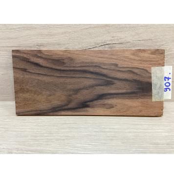 Палисандр Бразильский Сантос заготовка накладки на головку грифа Тангент ААА 5.5х92х200 мм-5