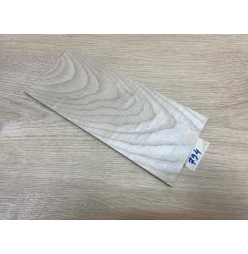 Клён Белый заготовка накладки на головку грифа Тангент АА 5х114х260 мм-0