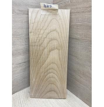 Клён Белый заготовка накладки на головку грифа Тангент АА 5х114х260 мм-2