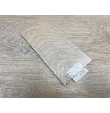 Клён Белый заготовка накладки на головку грифа Тангент АА 6х110х225 мм-9