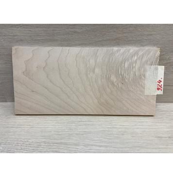 Клён Белый заготовка накладки на головку грифа Тангент АА 6х110х225 мм-7