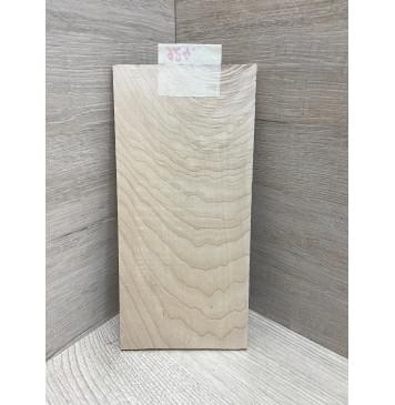 Клён Белый заготовка накладки на головку грифа Тангент АА 6х110х225 мм-4