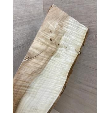 Клён Чёрный Явор, Волнистый заготовка накладки на головку грифа Смешанный АА Волна ААА 6х87-100х245 мм (Уценка-трещины)-2