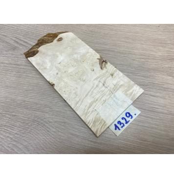 Клён Американский Каповый заготовка накладки на головку грифа Смешанный АА 8х93х180 мм-0