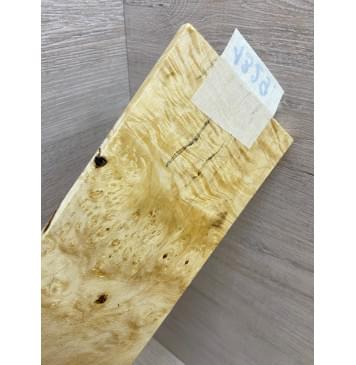 Клён Американский Каповый заготовка накладки на головку грифа Смешанный АА 8х93х180 мм-7