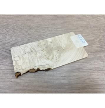 Клён Американский Каповый заготовка накладки на головку грифа Смешанный АА 9х75-97х200 мм-2