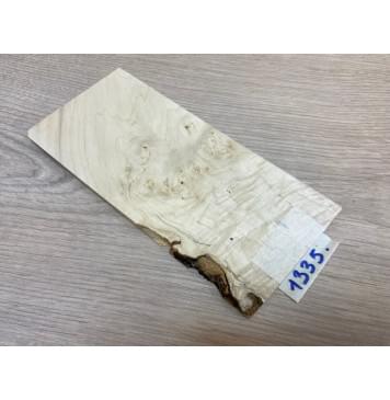 Клён Американский Каповый заготовка накладки на головку грифа Смешанный ААА 8.5х80-94х200 мм-0