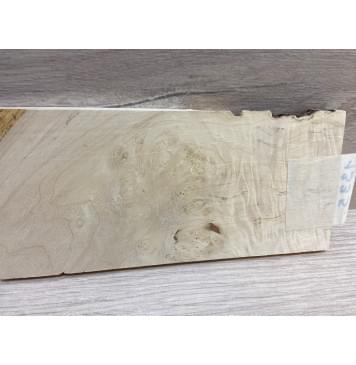 Клён Американский Каповый заготовка накладки на головку грифа Смешанный ААА 8.5х80-94х200 мм-3