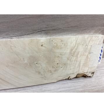 Клён Американский Каповый заготовка накладки на головку грифа Смешанный ААА 8.5х80-94х200 мм-4