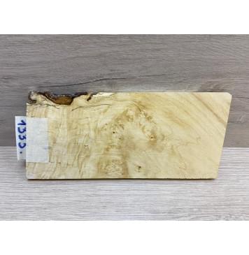 Клён Американский Каповый заготовка накладки на головку грифа Смешанный ААА 8.5х80-94х200 мм-6