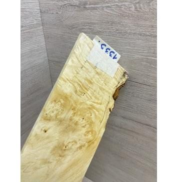 Клён Американский Каповый заготовка накладки на головку грифа Смешанный ААА 8.5х80-94х200 мм-7