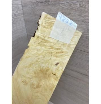 Клён Американский Каповый заготовка накладки на головку грифа Смешанный ААА 8.5х80-94х200 мм-8