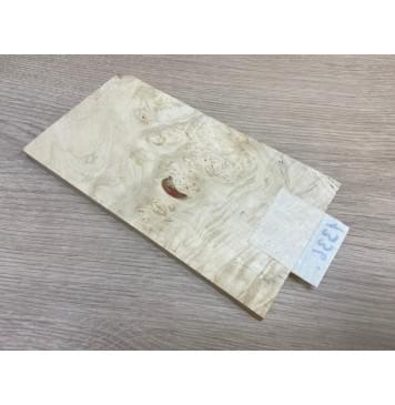 Клён Американский Каповый заготовка накладки на головку грифа Смешанный ААА 8х108х200 мм-2