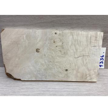 Клён Американский Каповый заготовка накладки на головку грифа Смешанный ААА 8х108х200 мм-4