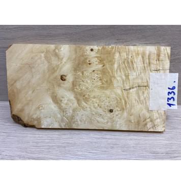 Клён Американский Каповый заготовка накладки на головку грифа Смешанный ААА 8х108х200 мм-5