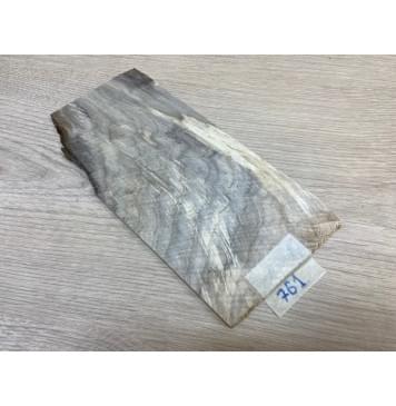 Тополь Болотный Волнистый заготовка накладки на головку грифа Смешанный ААА Волна ААА 5х95-115х230 мм-7