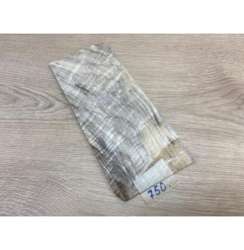 Тополь Болотный Волнистый заготовка накладки на головку грифа Смешанный ААА Волна ААА 5х107х250 мм-7