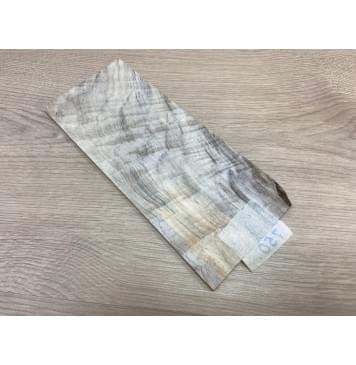 Тополь Болотный Волнистый заготовка накладки на головку грифа Смешанный ААА Волна ААА 5х107х250 мм-9