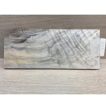 Тополь Болотный Волнистый заготовка накладки на головку грифа Смешанный ААА Волна ААА 6х107х250 мм-8