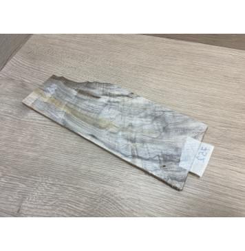 Тополь Болотный Волнистый заготовка накладки на головку грифа Смешанный ААА Волна ААА 6х60-107х255 мм (Уценка-трещина)-3