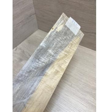 Тополь Болотный Волнистый заготовка накладки на головку грифа Смешанный ААА Волна АА 6х95-100х280 мм-10