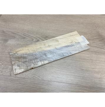 Тополь Болотный Волнистый заготовка накладки на головку грифа Смешанный ААА Волна АА 6.5х95-100х280 мм-8