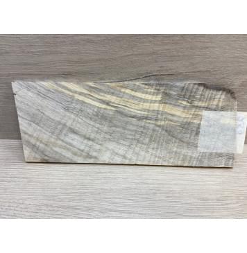 Тополь Болотный Волнистый заготовка накладки на головку грифа Смешанный ААА Волна ААА 5.5х90х230 мм-5