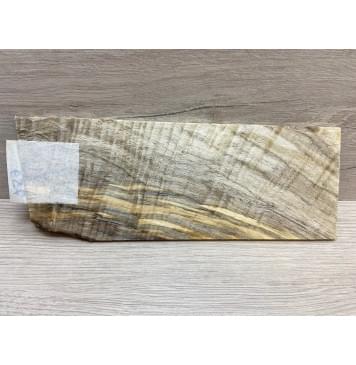 Тополь Болотный Волнистый заготовка накладки на головку грифа Смешанный ААА Волна ААА 5.5х90х230 мм-2