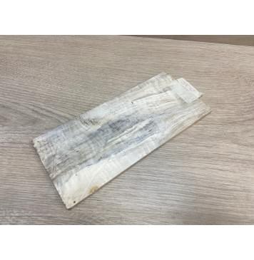 Тополь Болотный Волнистый заготовка накладки на головку грифа Смешанный ААА Волна А 5.5х102х230 мм-9