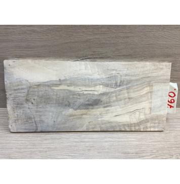 Тополь Болотный Волнистый заготовка накладки на головку грифа Смешанный ААА Волна А 5.5х102х230 мм-8