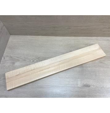 Ольха Волнистая заготовка грифа безголовой гитары Радиал АА Волна АА 25х(39-22-39)х645 мм - из 3х частей-1