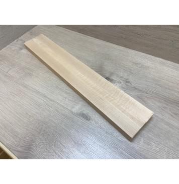 Ольха Волнистая заготовка грифа безголовой гитары Радиал АА Волна АА 29х(40-20-40)х610 мм - из 3х частей-6