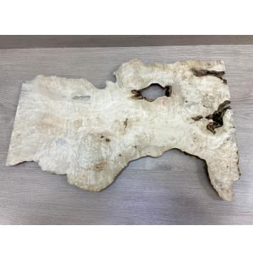 Клён Американский Каповый заготовка на топ под заливку Смешанный ААА 25х270-350х600 мм  (цельный)-5