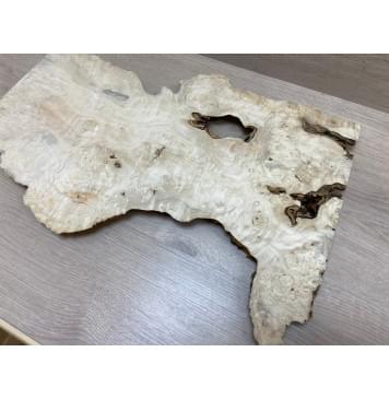 Клён Американский Каповый заготовка на топ под заливку Смешанный ААА 25х270-350х600 мм  (цельный)-6