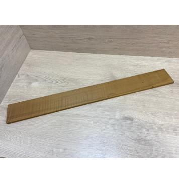 Клён Волнистый Печеный 180 гр заготовка накладки для бас-гитары Радиал А 10.5х84х745 мм-0